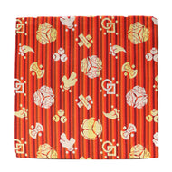 古帛紗　三つ兎聚宝文