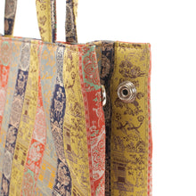 画像をギャラリービューアに読み込む, ハンドバッグ　花篭大　　紅牙瑞錦
