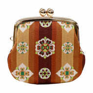 2.5 ドル入れ　天平木画奏花錦