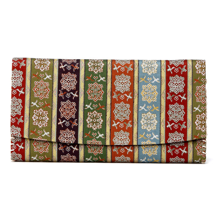 正絹西陣織龍村織物謹製花喰い鳥正倉院文様袋帯 正絹西陣織龍村織物謹製花喰い鳥正倉院文様袋帯 - メルカリ