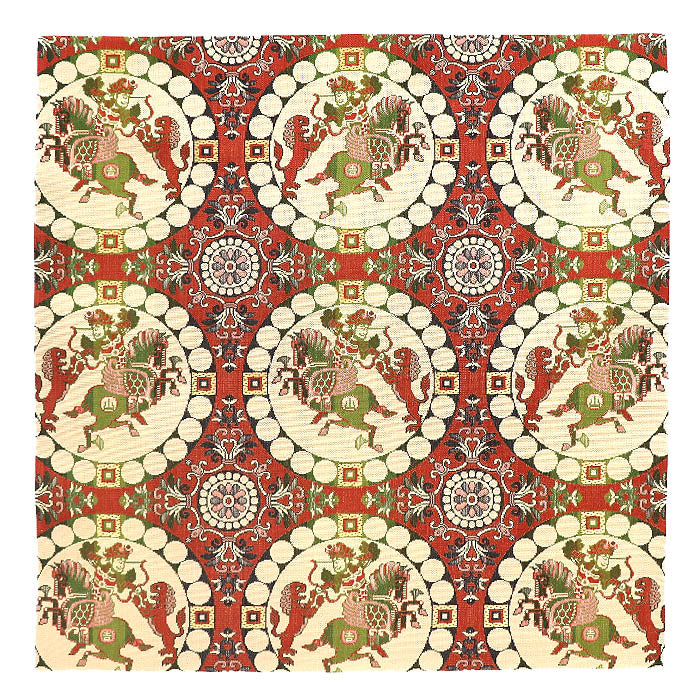 新品保管品　龍村美術織物　獅子狩文錦 テーブルセンター　60x150 美品 テーブルセンター 龍村美術織物 獅子狩文錦 絹100% - メルカリ