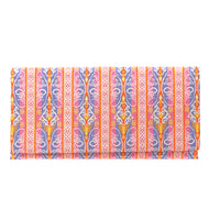 裂裏札入　華猪文長斑錦