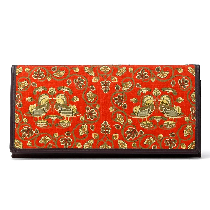 Long Wallet (Oshidori Karakusa-mon Nishiki)