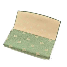 Load image into Gallery viewer, Kaishi Paper Container (Tea-things) (&quot;Teika&quot; Brocade)
