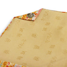 Load image into Gallery viewer, Sukiya Bukuro (A Pouch) (Tea-things) (En-ka-mon Brocade with Dsign of Monkey and Flower)
