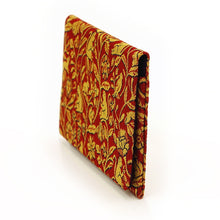 画像をギャラリービューアに読み込む, 裂裏名刺入　繍花楽園文
