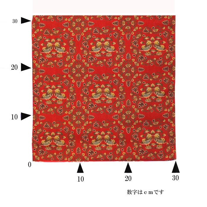 超希少】掛額 御物赤地鴛鴦唐草文錦 龍村美術織物 掛額 御物